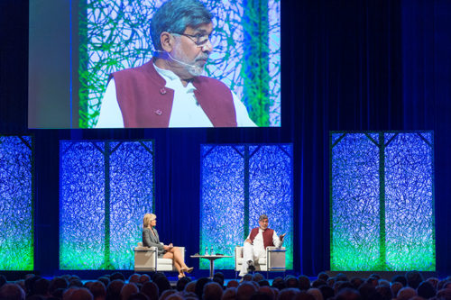 Schulstunde Mit Friedensnobelpreisträger K. Satyarthi